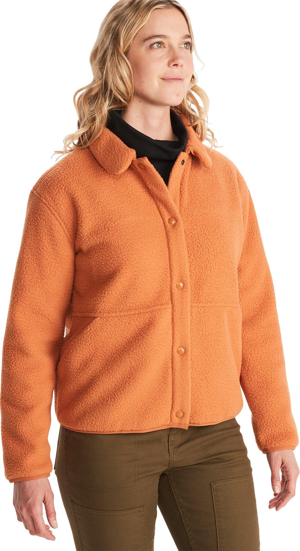 Image de produit pour Manteau en molleton Aros - Femme