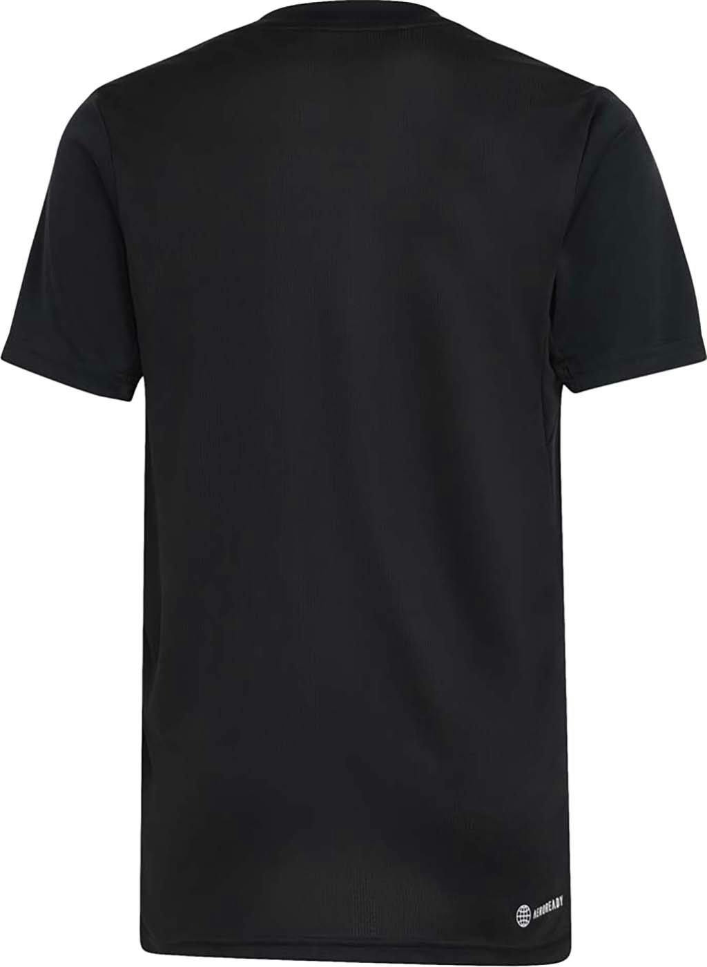 Product gallery image number 4 for product Train Essentials Aeroready Logo Regular Fit Tee - Youth