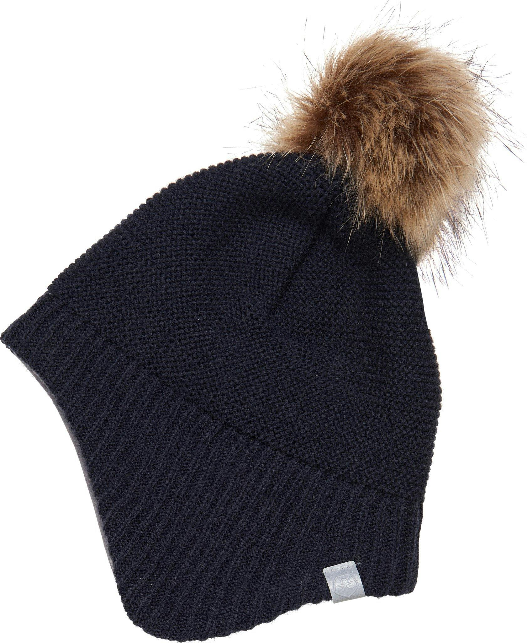 Product gallery image number 1 for product Knit Hat with Detachable Fake Fur - Baby