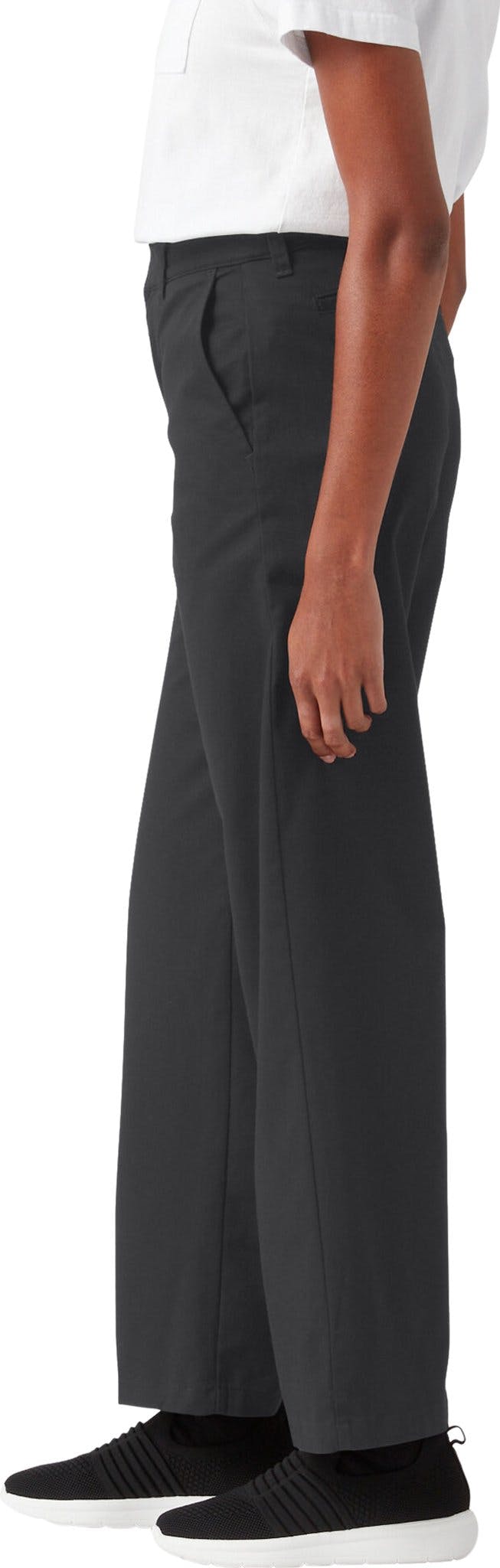 Numéro de l'image de la galerie de produits 2 pour le produit Pantalon coupe décontracté à jambe large - Femme