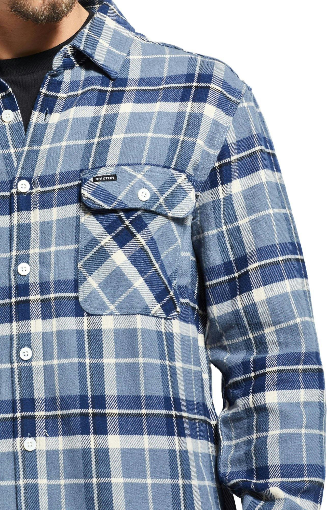 Numéro de l'image de la galerie de produits 4 pour le produit Chemise en flanelle à manches longues Bowery - Homme