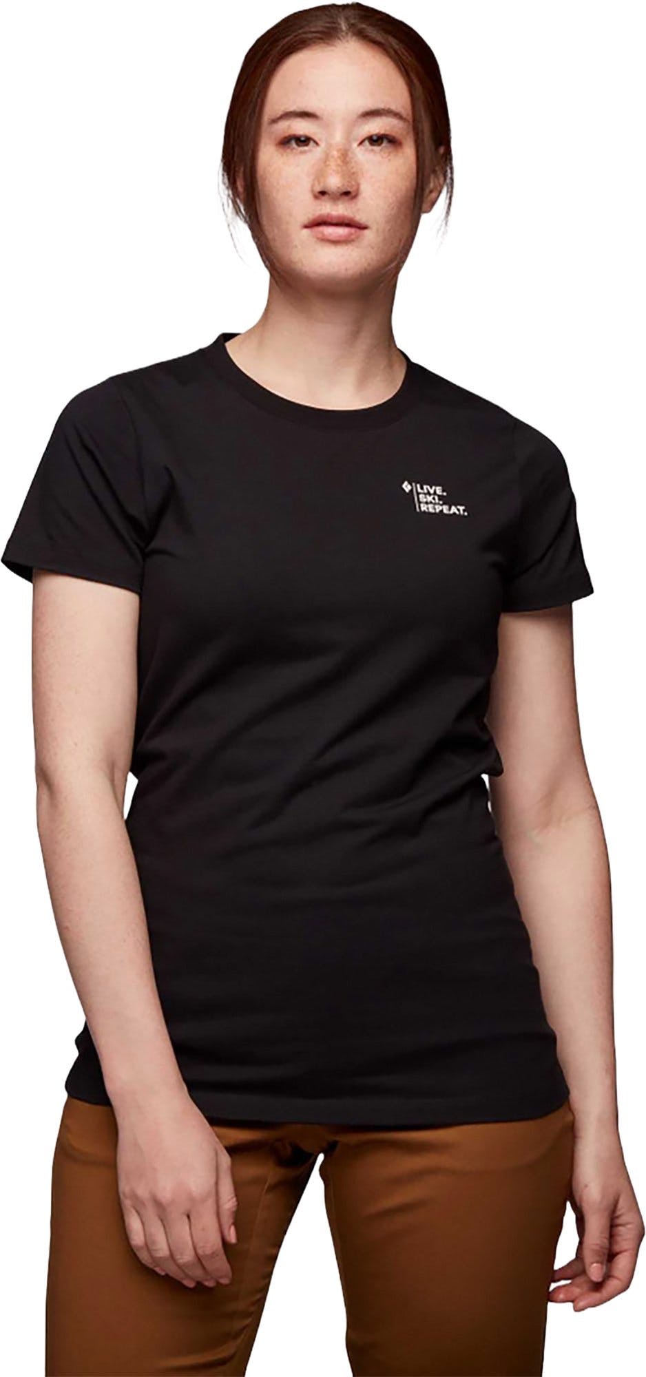 Product gallery image number 3 for product Ski Mountaineering Short Sleeve T-Shirt - Women's