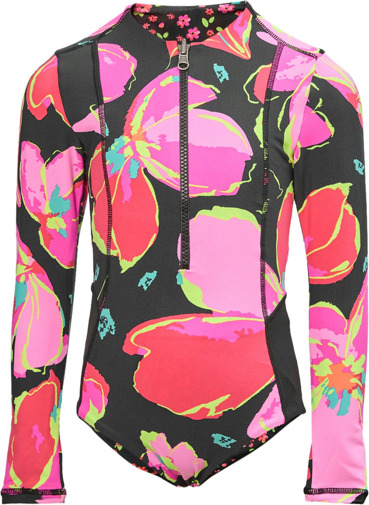 Product image for Miku Flory Long-Sleeve Rashguard - Girls