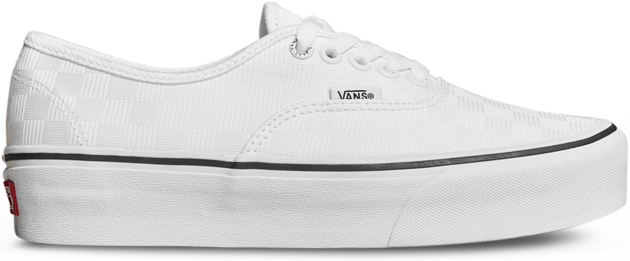 Tonal Check - True White - Black