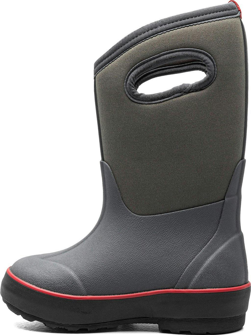 Product gallery image number 7 for product Classic II Texture Solid Insulated Rain Boots - Kids