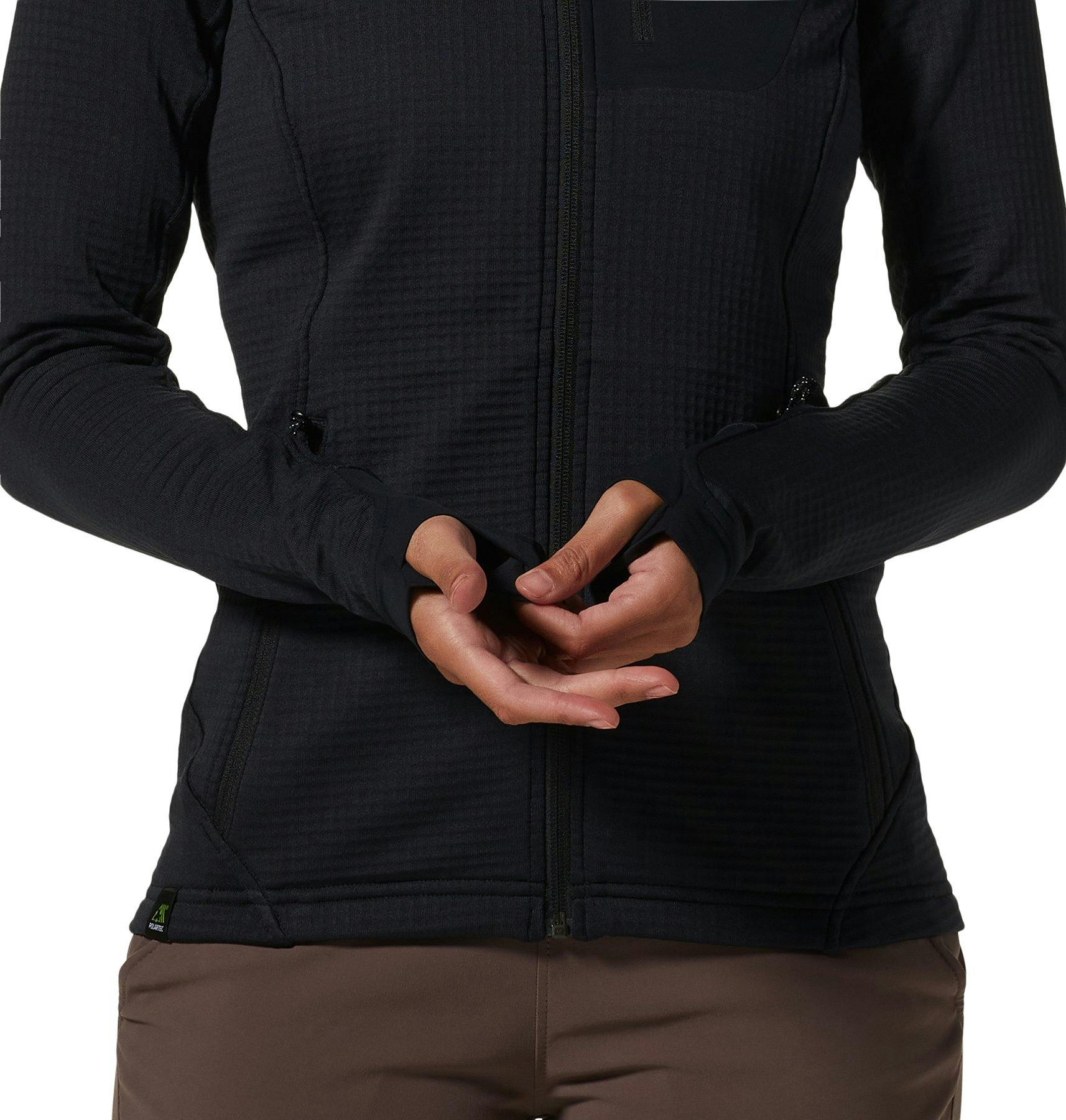 Product gallery image number 3 for product Polartec® Power Grid™ Full Zip Hoody - Women's