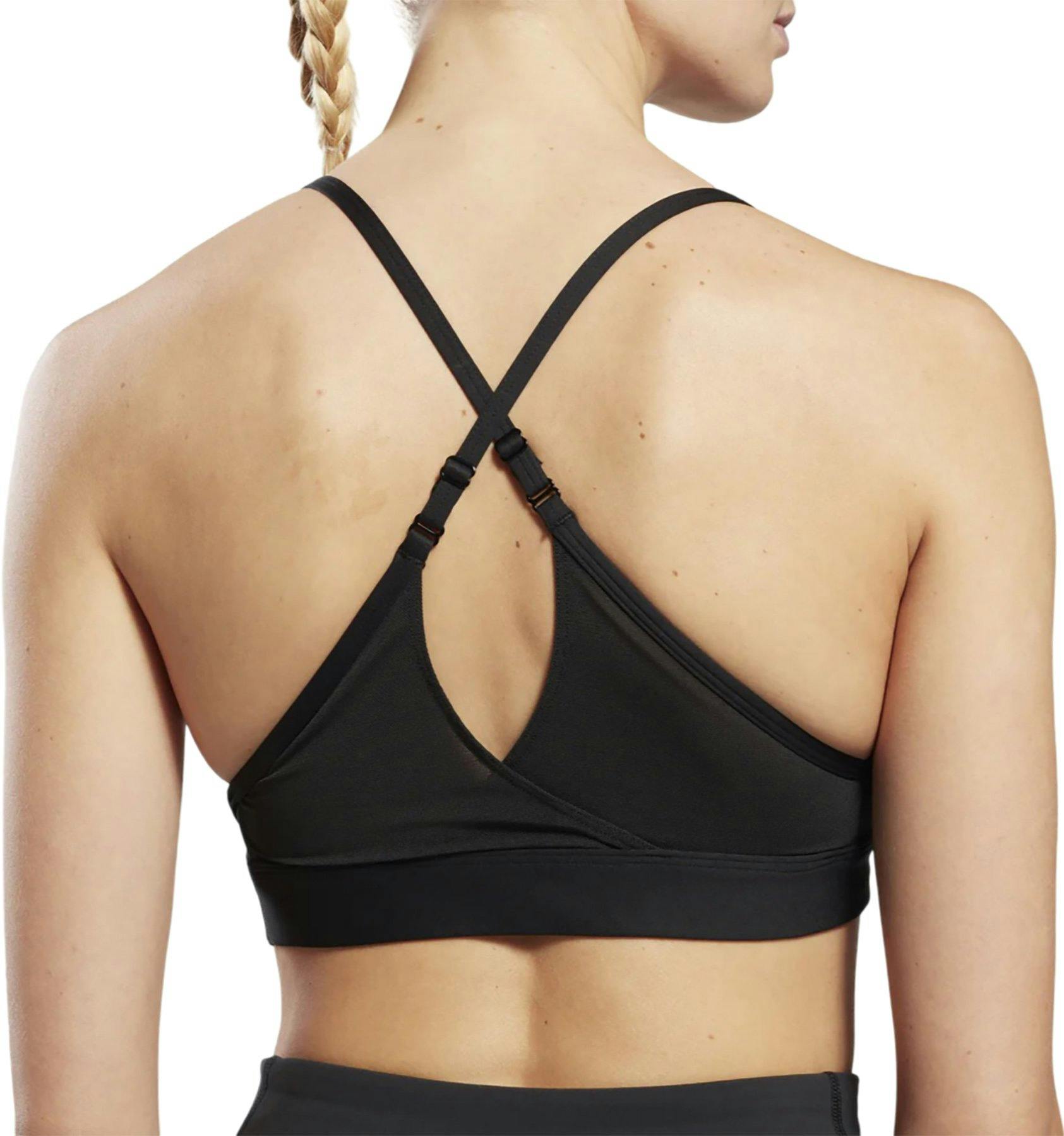 Product gallery image number 7 for product Lux Modern Safari Print Strappy Sports Bra - Women's