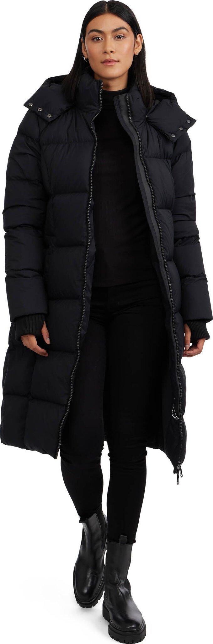 Product gallery image number 3 for product Autumn Long Channel Quilted Puffer Jacket - Women's