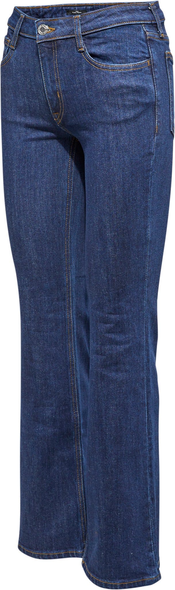 Numéro de l'image de la galerie de produits 2 pour le produit Jean taille mi-haute à jambe semi-évasée Joan - Femme