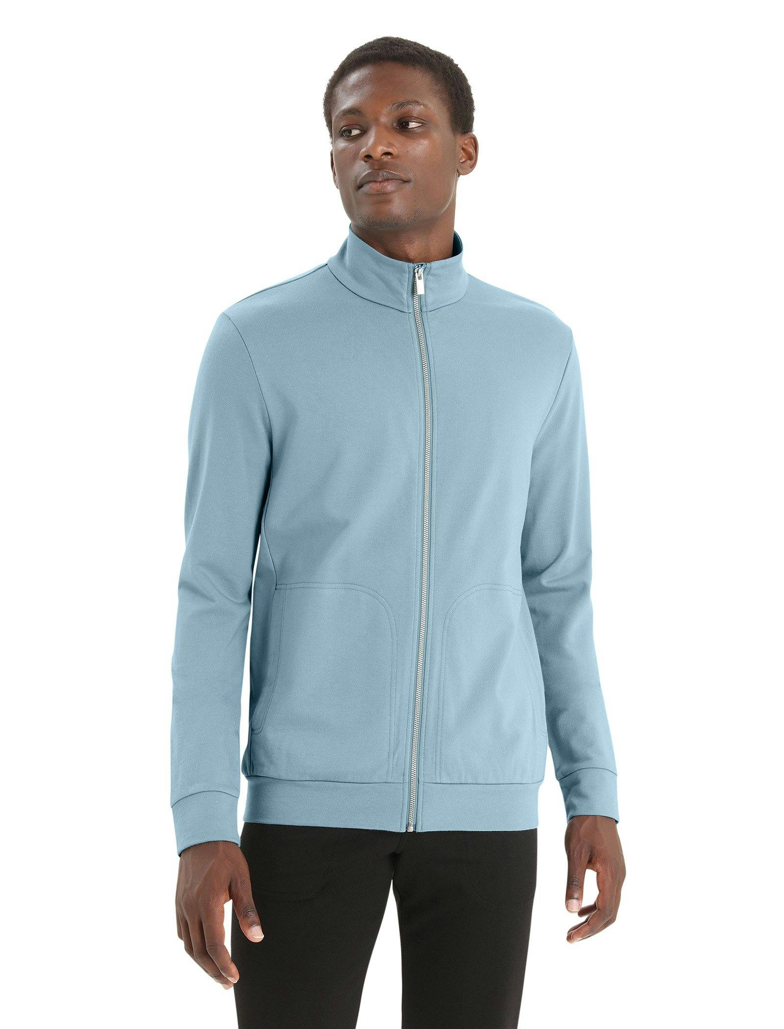 Product gallery image number 2 for product Central Merino Classic Long Sleeve Zip Sweatshirt - Men's