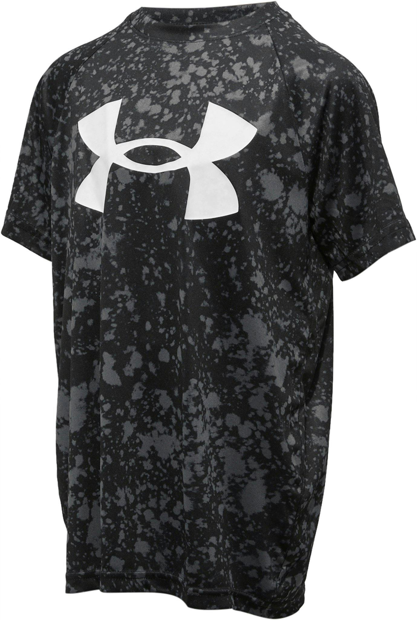 Product gallery image number 3 for product Tech Big Logo Printed Short Sleeve Training T-Shirt - Boys