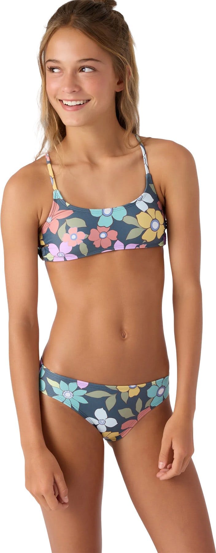 Product image for Layla Floral Bralette Swim Set - Girl's