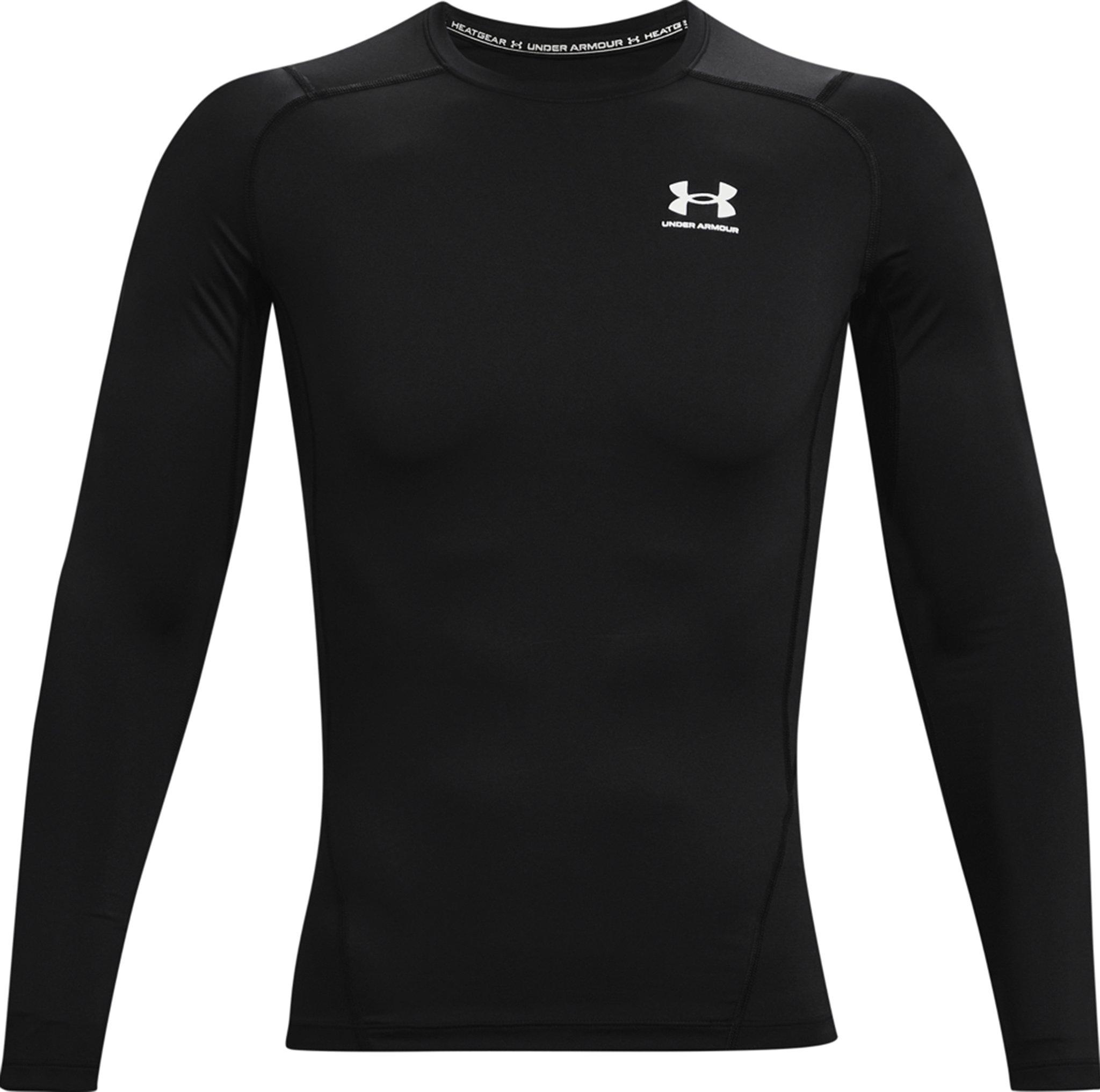 Product gallery image number 1 for product HeatGear Armour Long Sleeve Baselayer Top - Men's