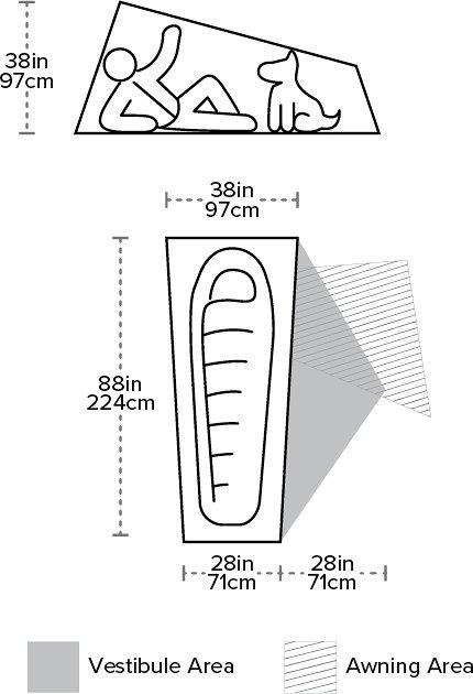 Numéro de l'image de la galerie de produits 7 pour le produit Tente Copper Spur HV UL 1 personne