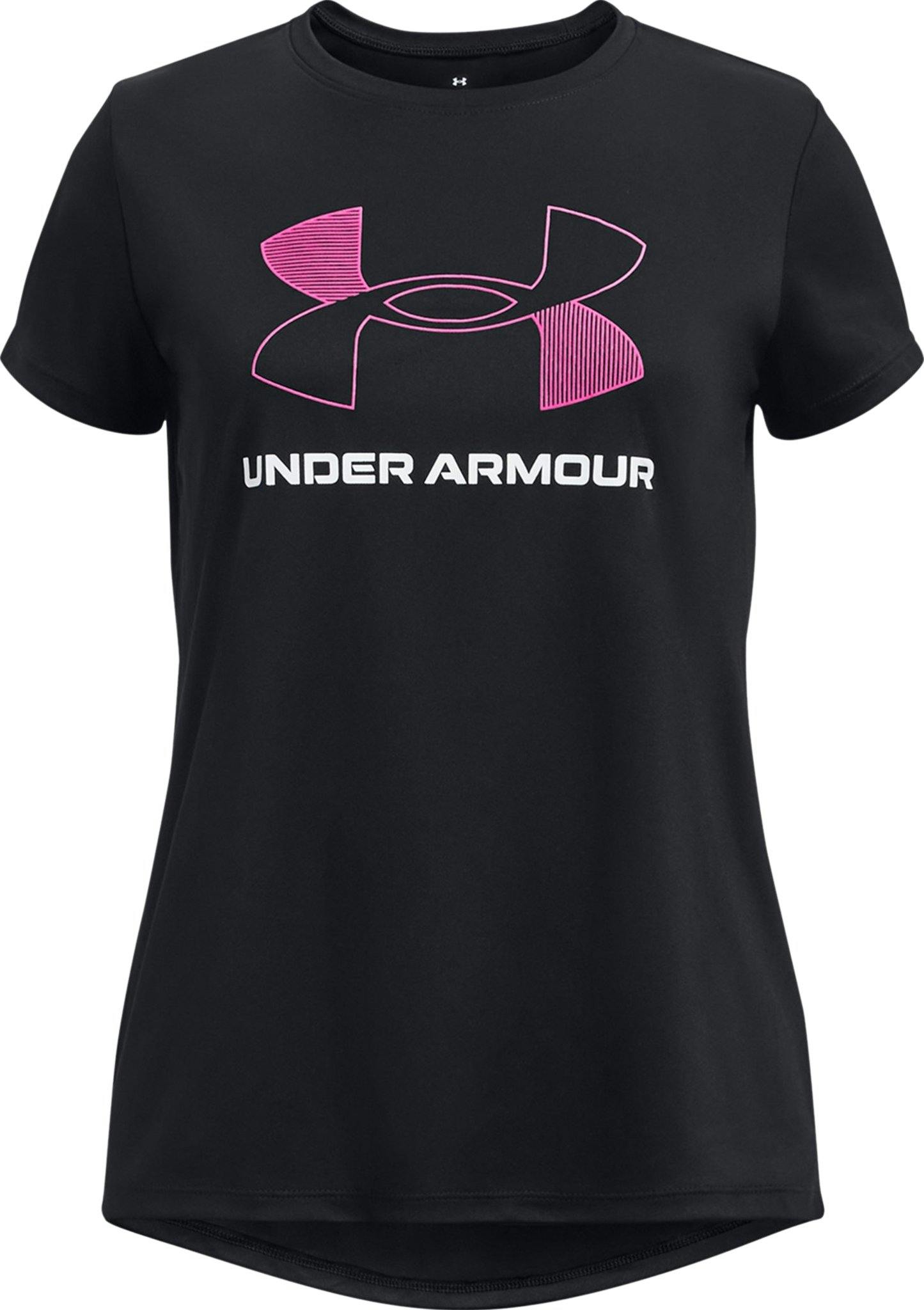 Image de produit pour T-shirt avec gros logo UA Tech - Fille