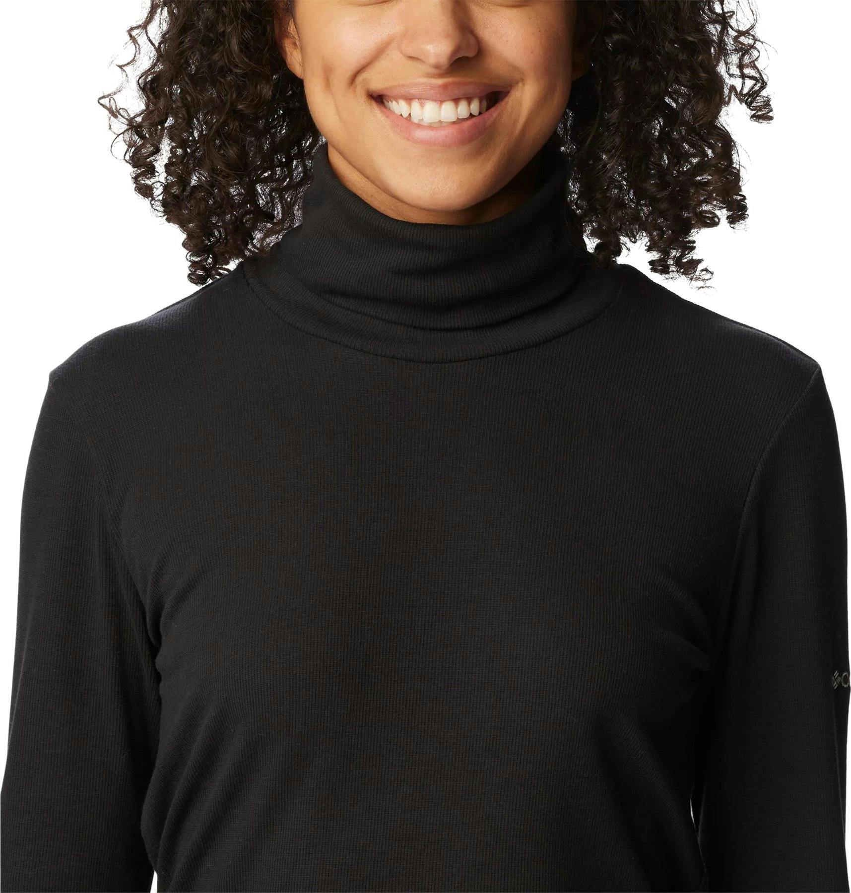 Product gallery image number 3 for product Boundless Trek Ribbed Turtleneck Long Sleeve T-Shirt - Women's