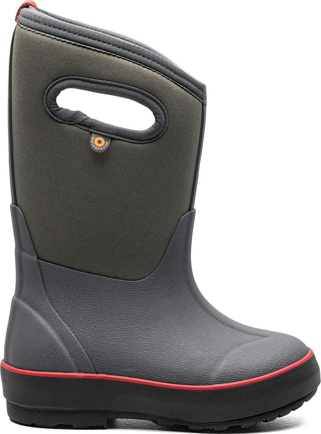 Product gallery image number 1 for product Classic II Texture Solid Insulated Rain Boots - Kids