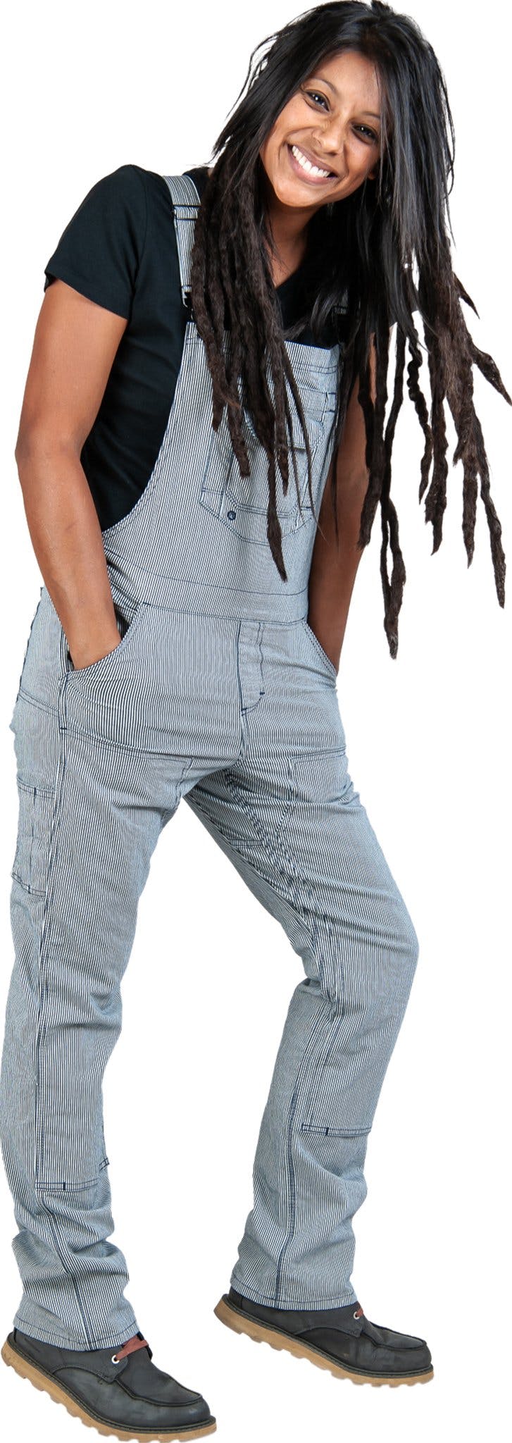 Product image for Freshley Overall Indigo Stripe Denim - Women's