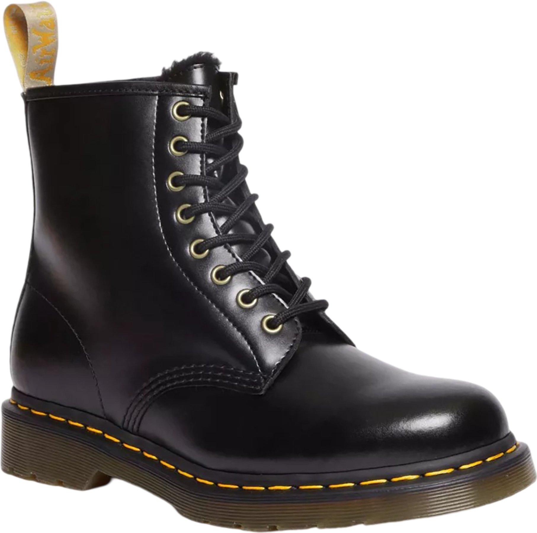 Image de produit pour Bottes à lacets doublées Vegan 1460 Borg - Unisexe