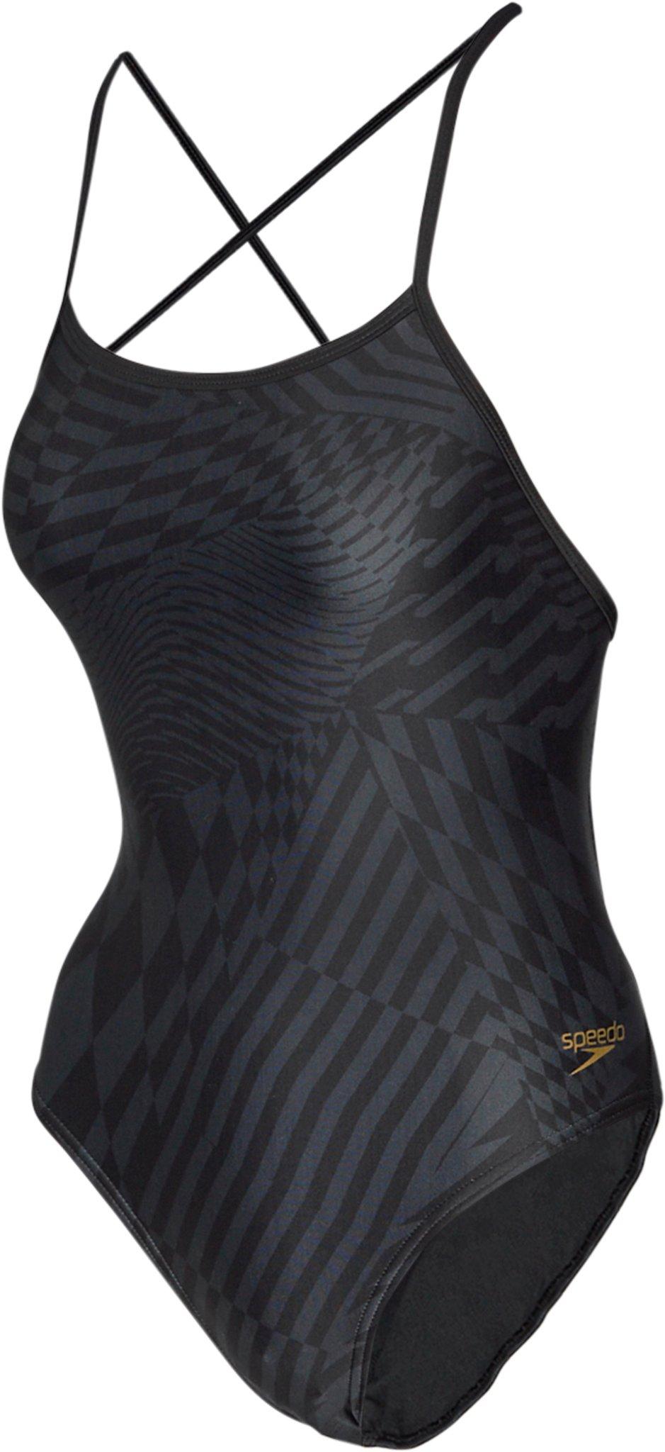 Numéro de l'image de la galerie de produits 3 pour le produit Maillot de bain une pièce imprimé Double X Back - Femme