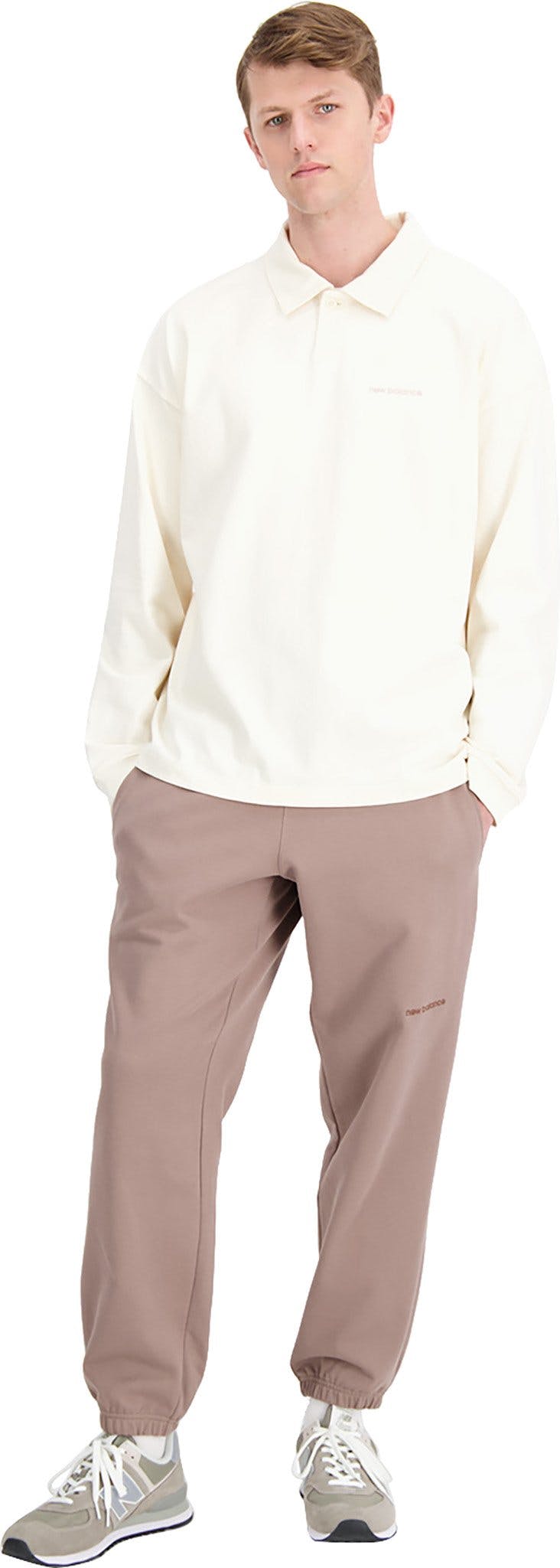 Product gallery image number 3 for product Athletics Linear Long Sleeve Polo - Men's
