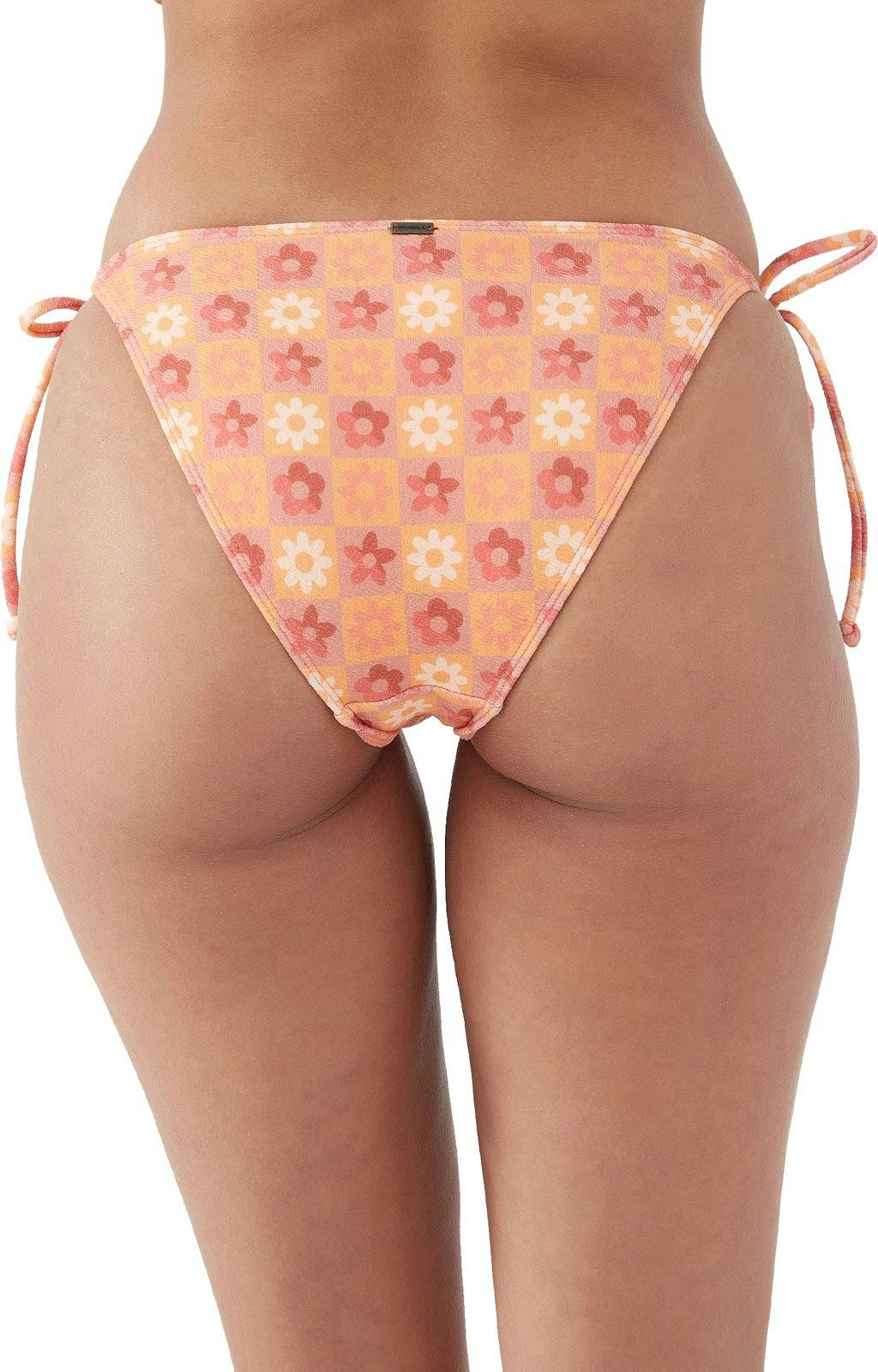 Product gallery image number 4 for product Miki Floral Maracas Tie Side Bikini Bottom - Women's