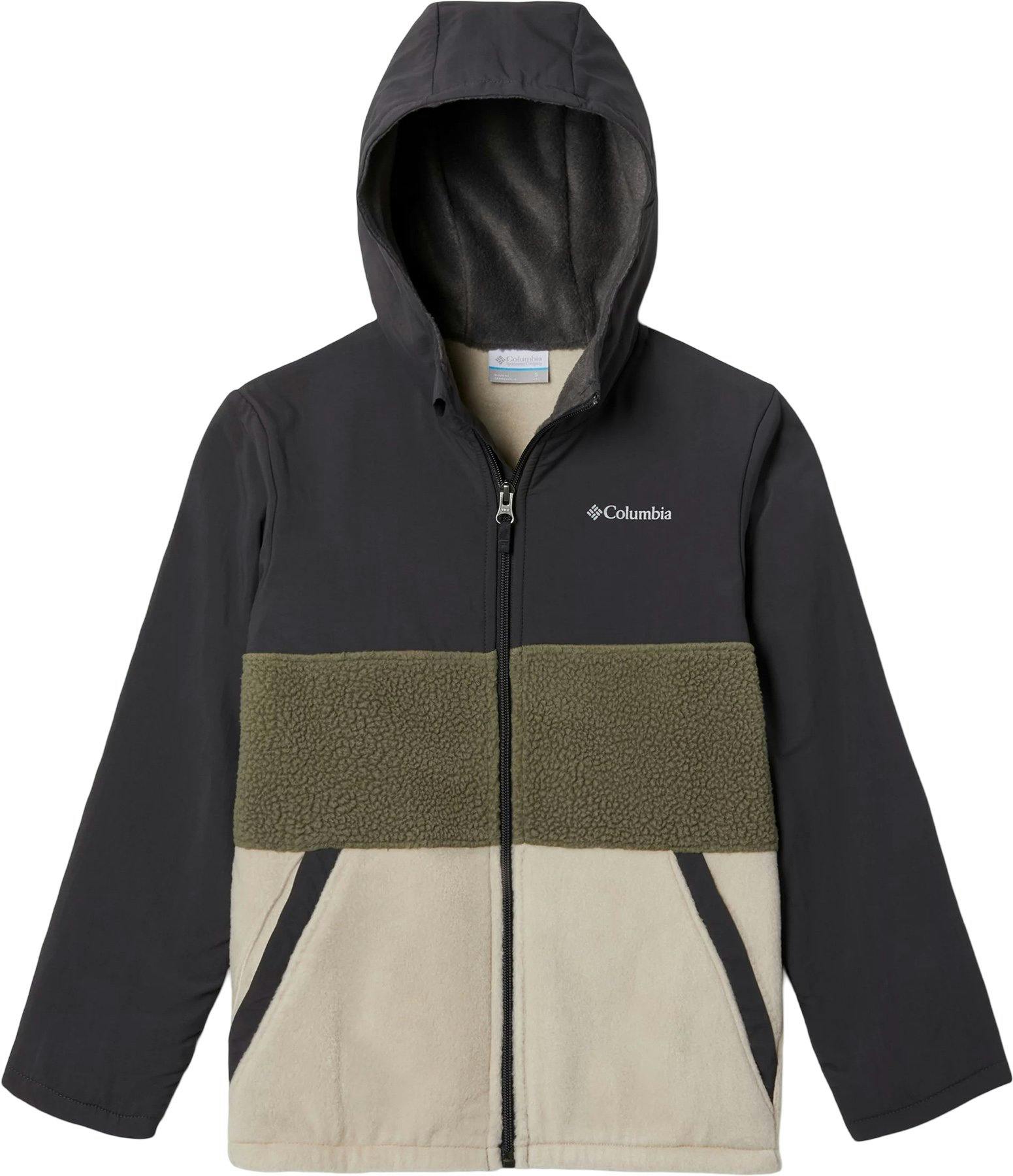 Product image for Steens Mtn Novelty Full Zip Hooded Fleece Jacket - Boys