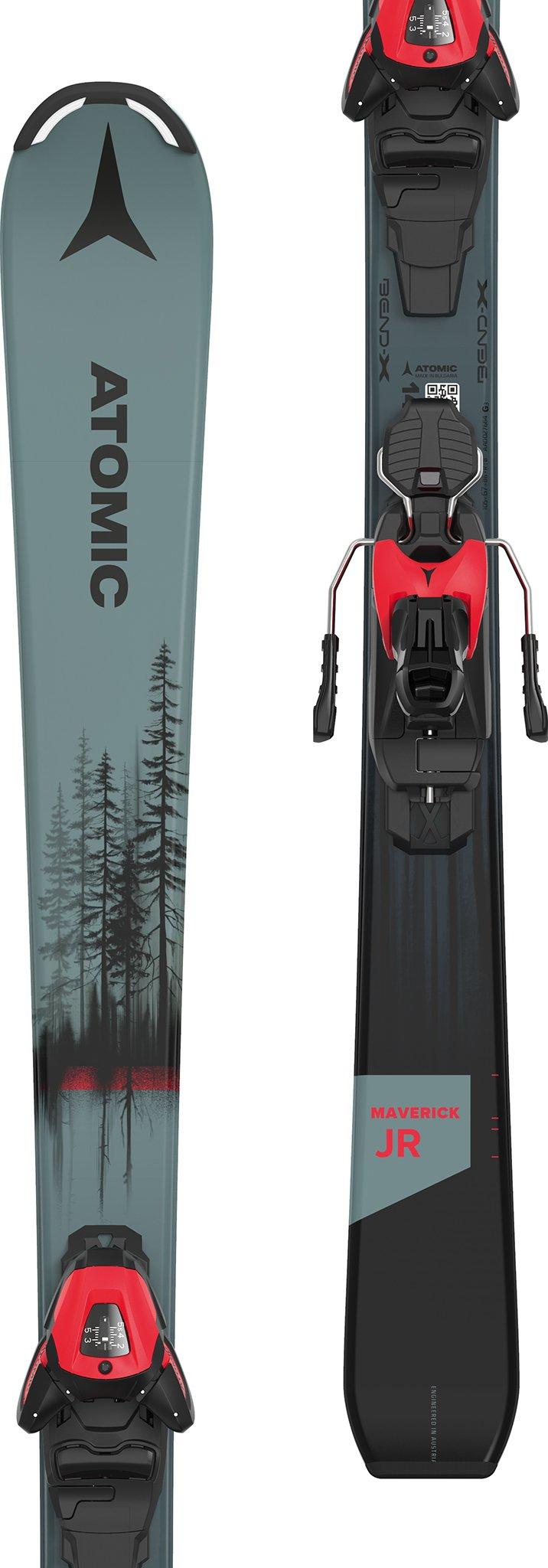 Product gallery image number 3 for product Maverick JR 130-150 Skis with L6 GW Ski Bindings - Kids