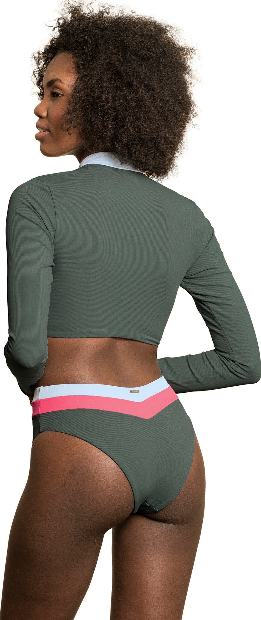 Product gallery image number 3 for product Lark Long Sleeve Bikini Top Reversible - Women's