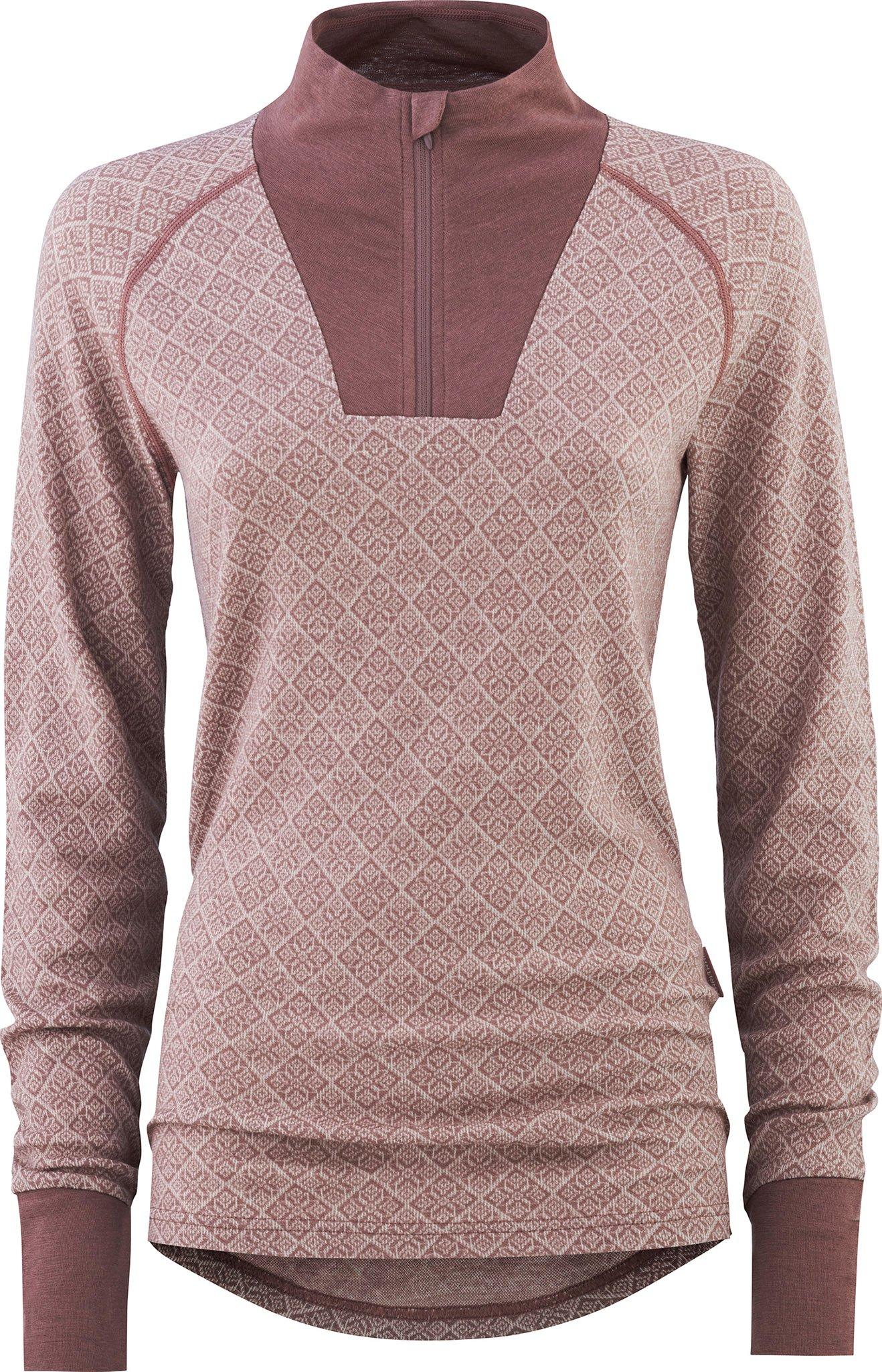 Product gallery image number 1 for product Voss Cashmere Mix Half-Zip Baselayer - Women’s