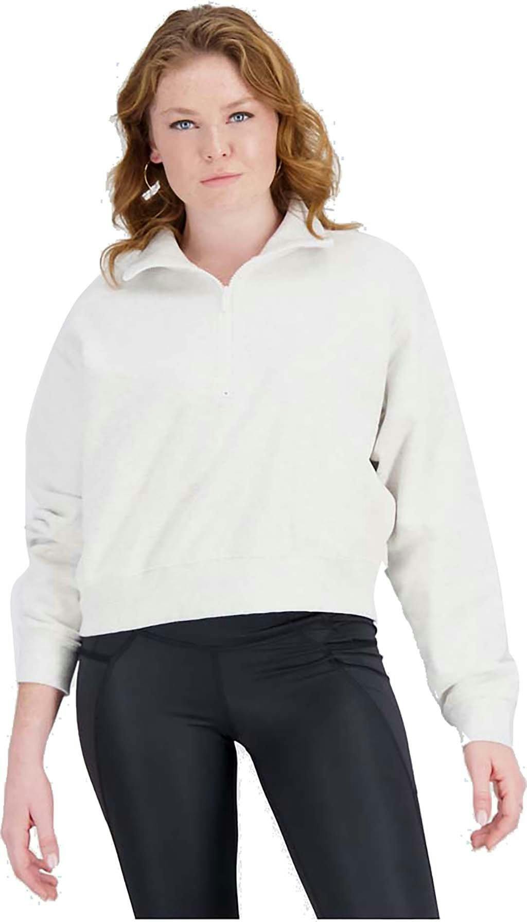 Product image for Athletics Remastered French Terry 1/4 Zip Top - Women's