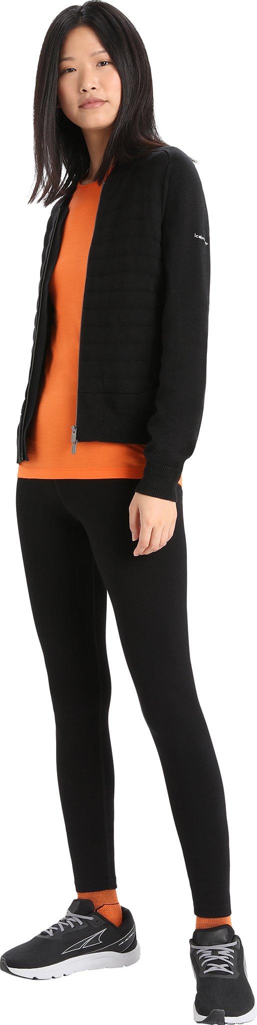 Numéro de l'image de la galerie de produits 6 pour le produit Chandail aviateur en tricot isolé en mérinos ZoneKnit City Label - Femme