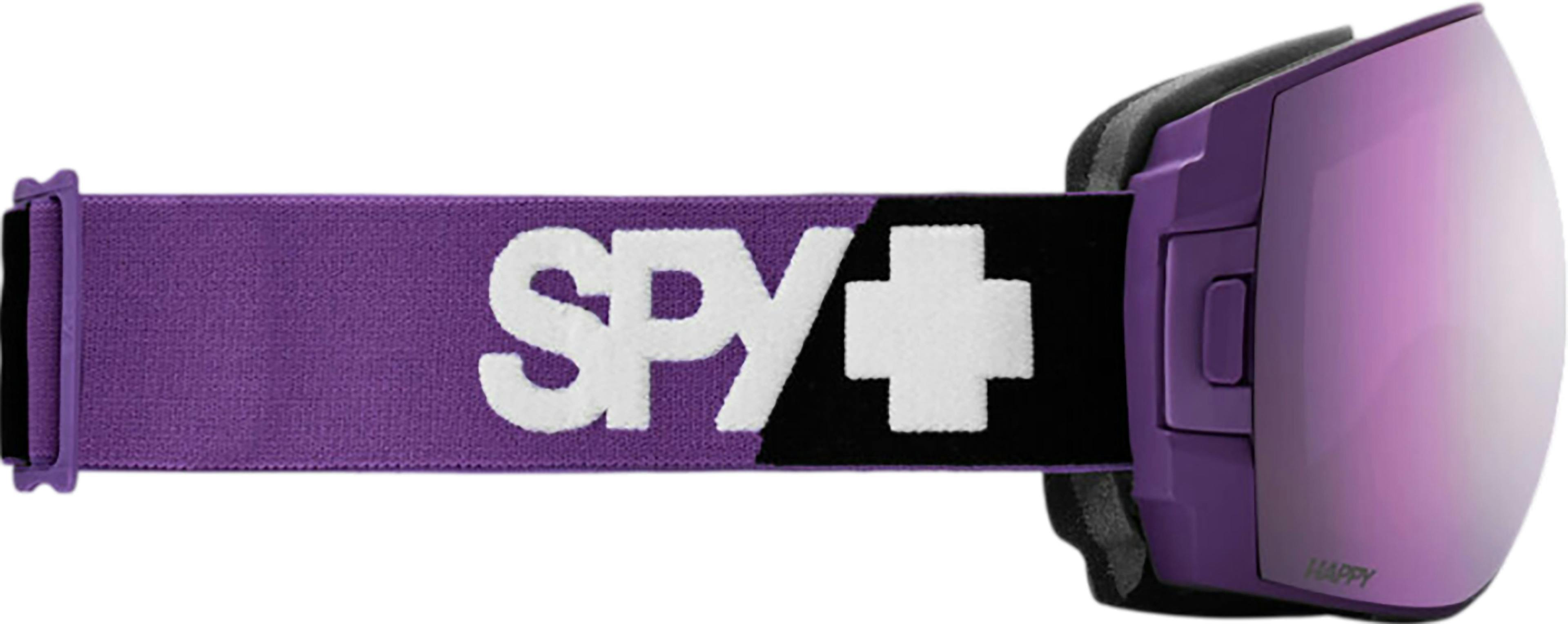 Product gallery image number 4 for product Legacy Ski Goggles - Happy Rose Violet Mirror