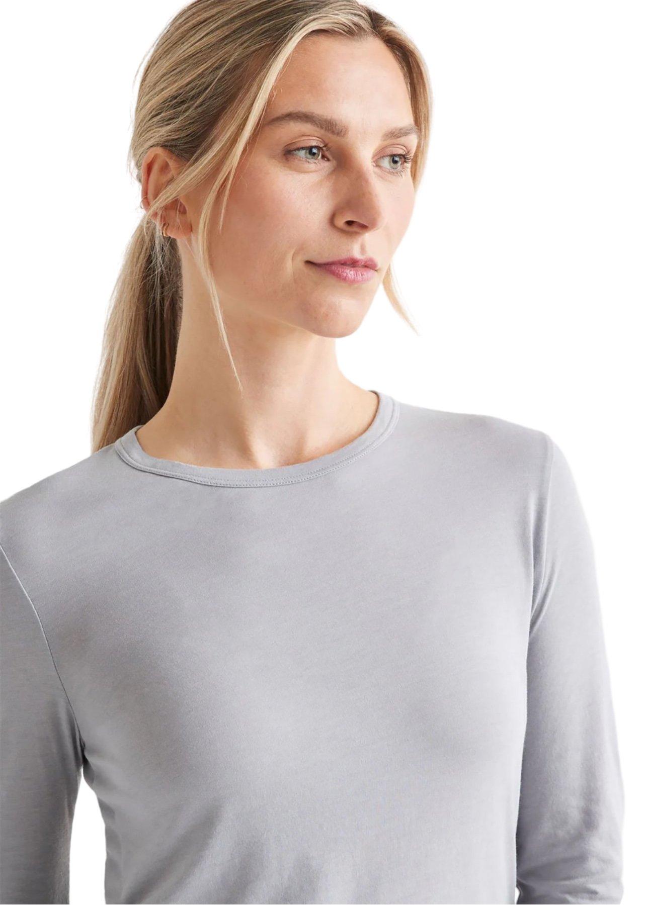 Numéro de l'image de la galerie de produits 2 pour le produit T-shirt à manches longues coupe ajustée Durasoft - Femme