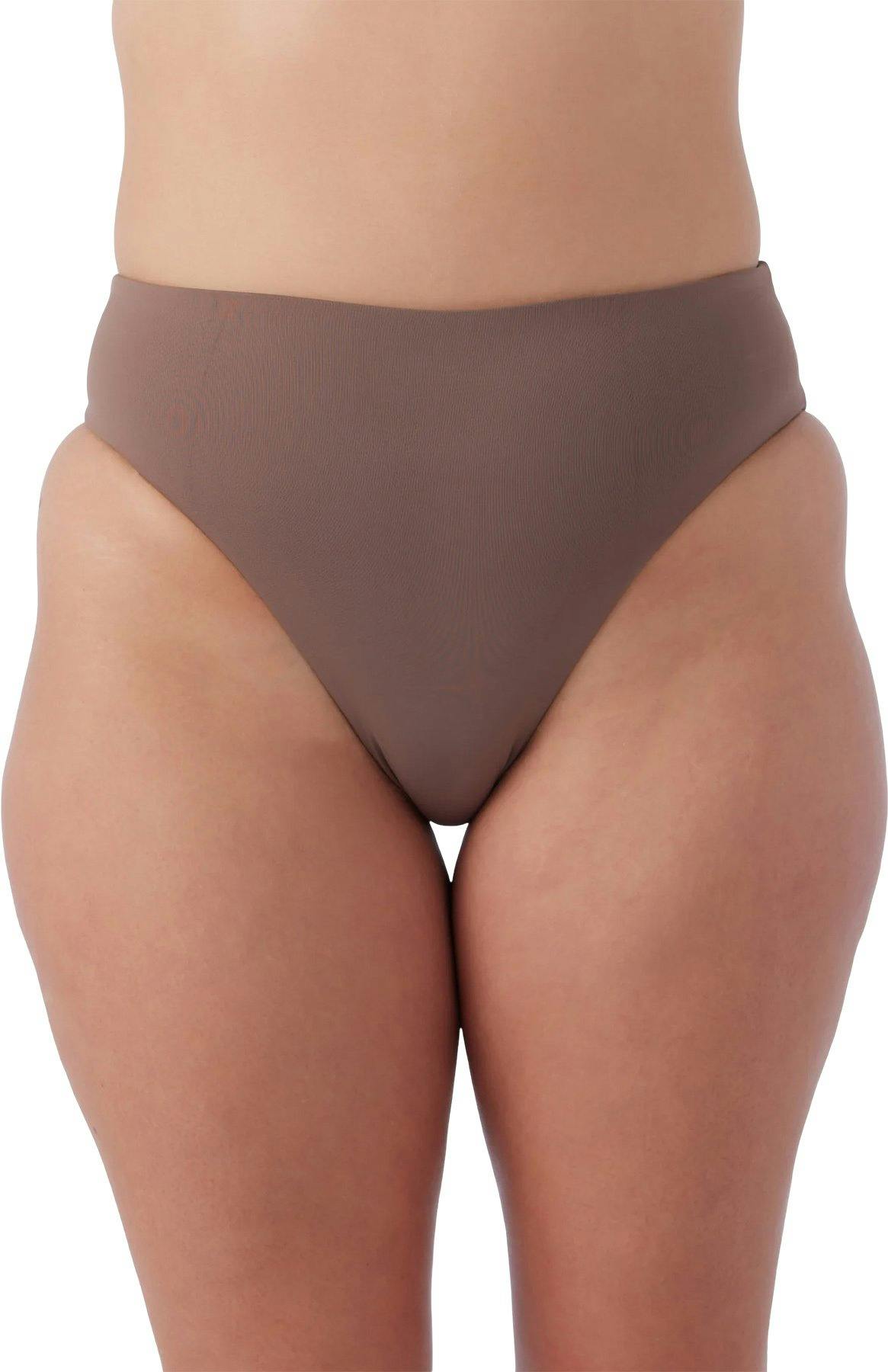 Numéro de l'image de la galerie de produits 4 pour le produit Bas de bikini uni taille haute Saltwater Solids Max - Femme