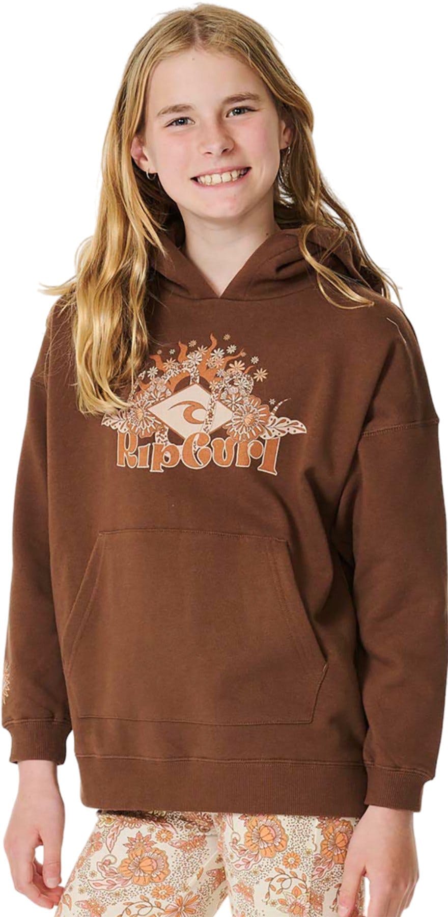 Product gallery image number 4 for product Sun Catcher Hooded Fleece Sweatshirt - Girls