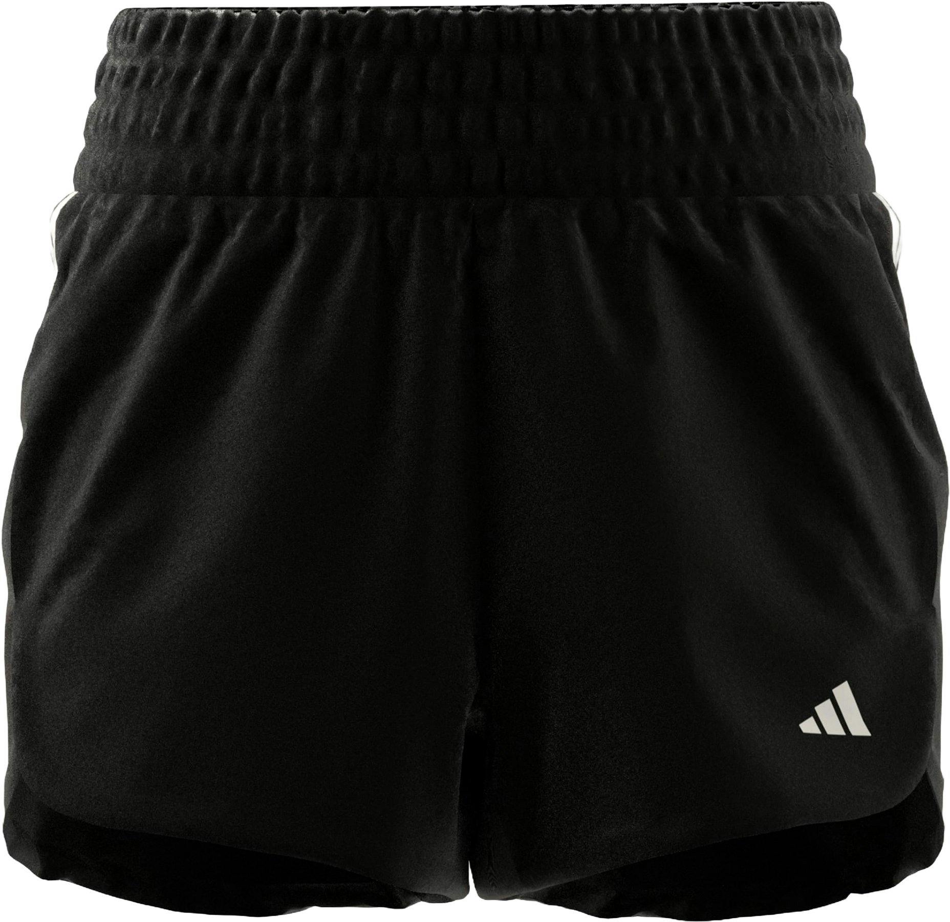 Product gallery image number 2 for product Pacer Training 3-Stripes Woven High-Rise Short - Women's