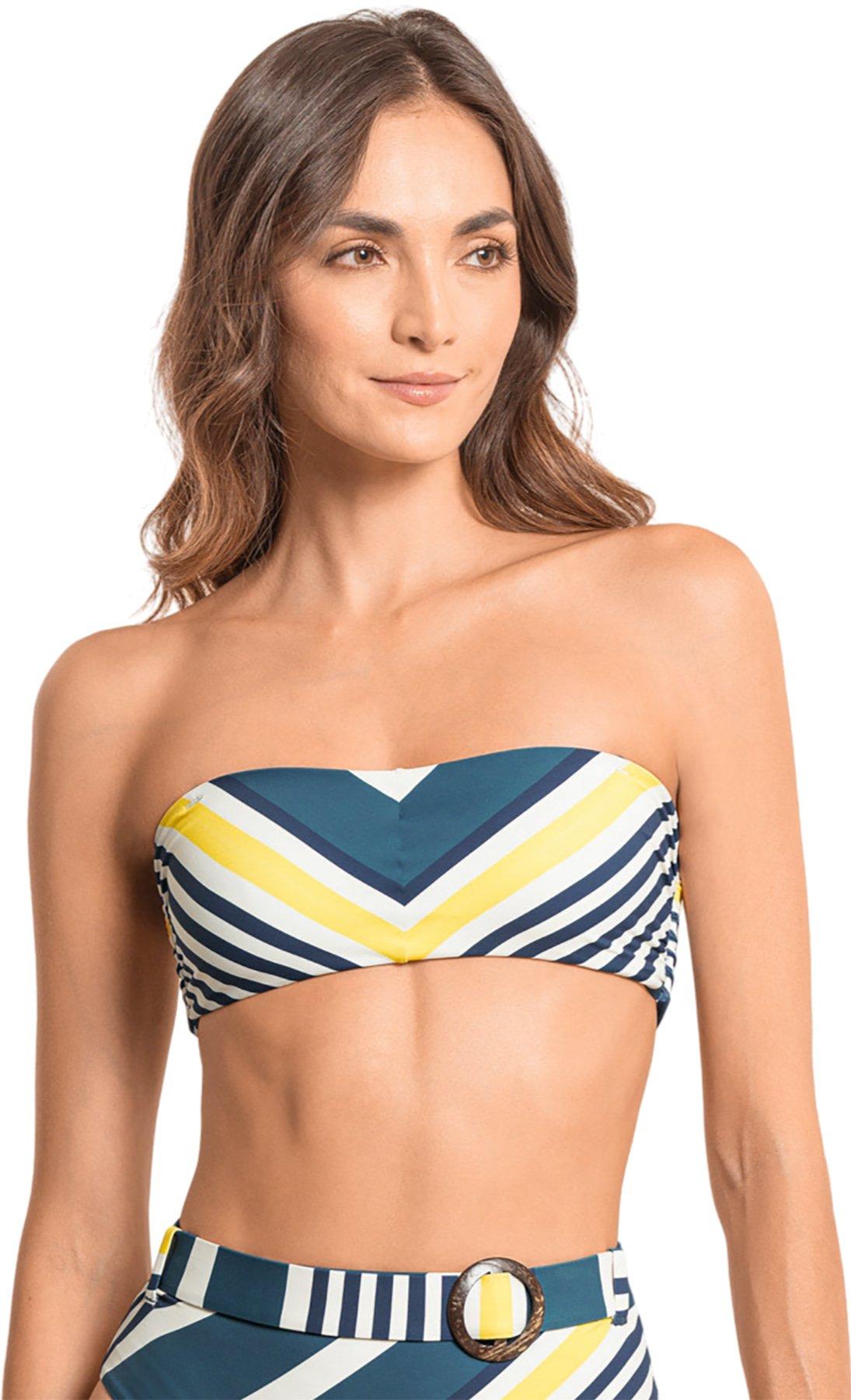 Image de produit pour Haut de bikini bandeau sans bretelles Barcode Tiffany - Femme