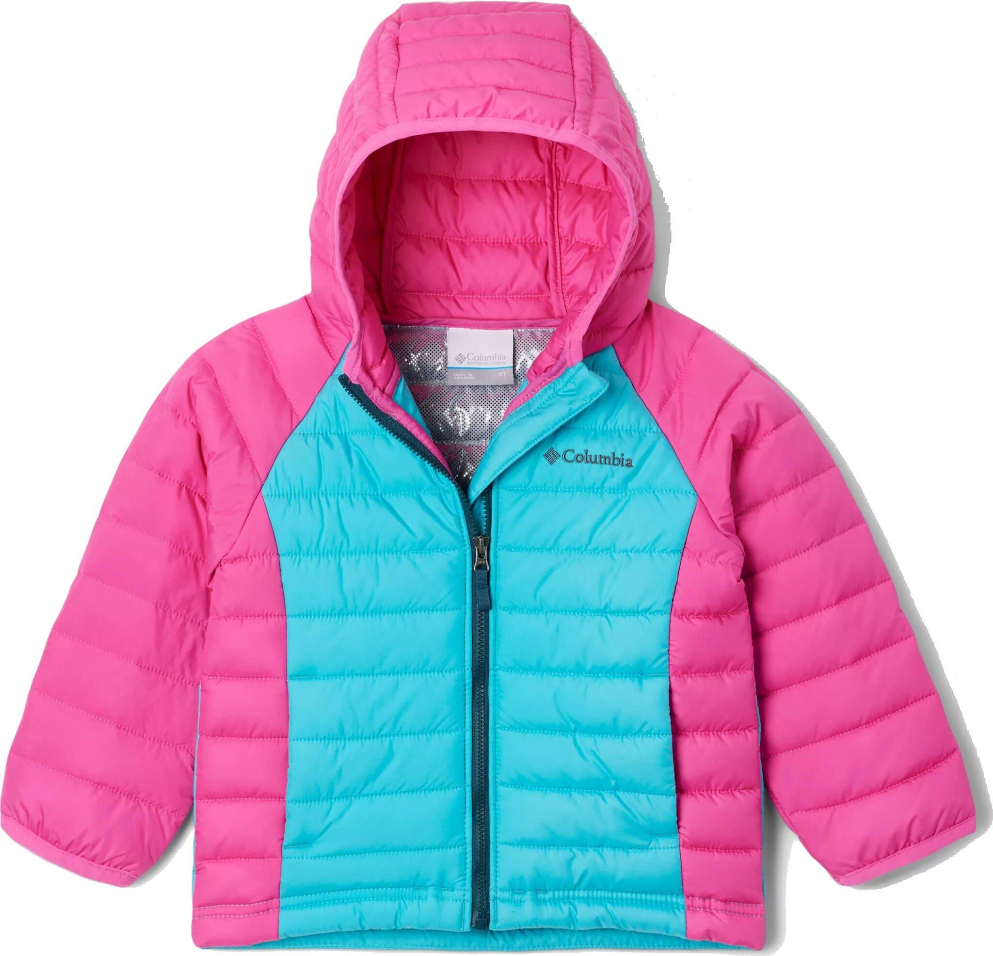 Image de produit pour Manteau à capuchon Powder Lite - Fille