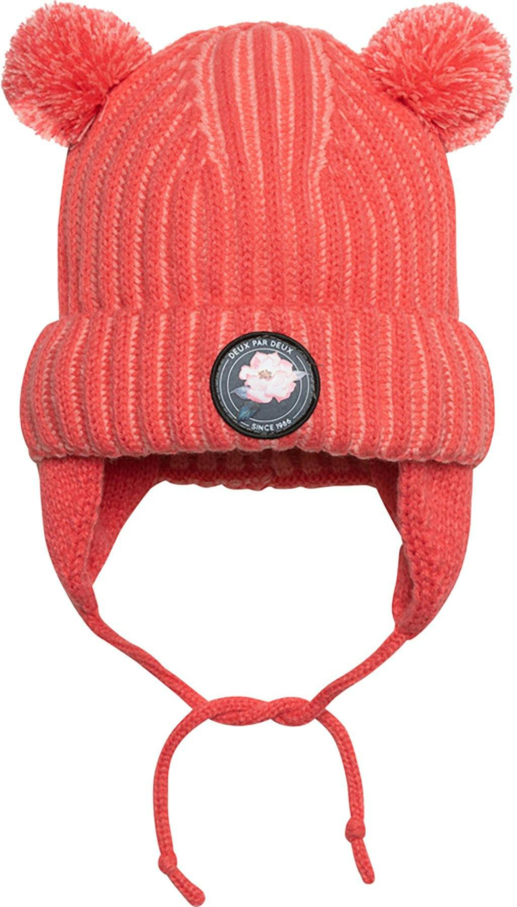 Image de produit pour Tuque à oreillettes en tricot - Bébé