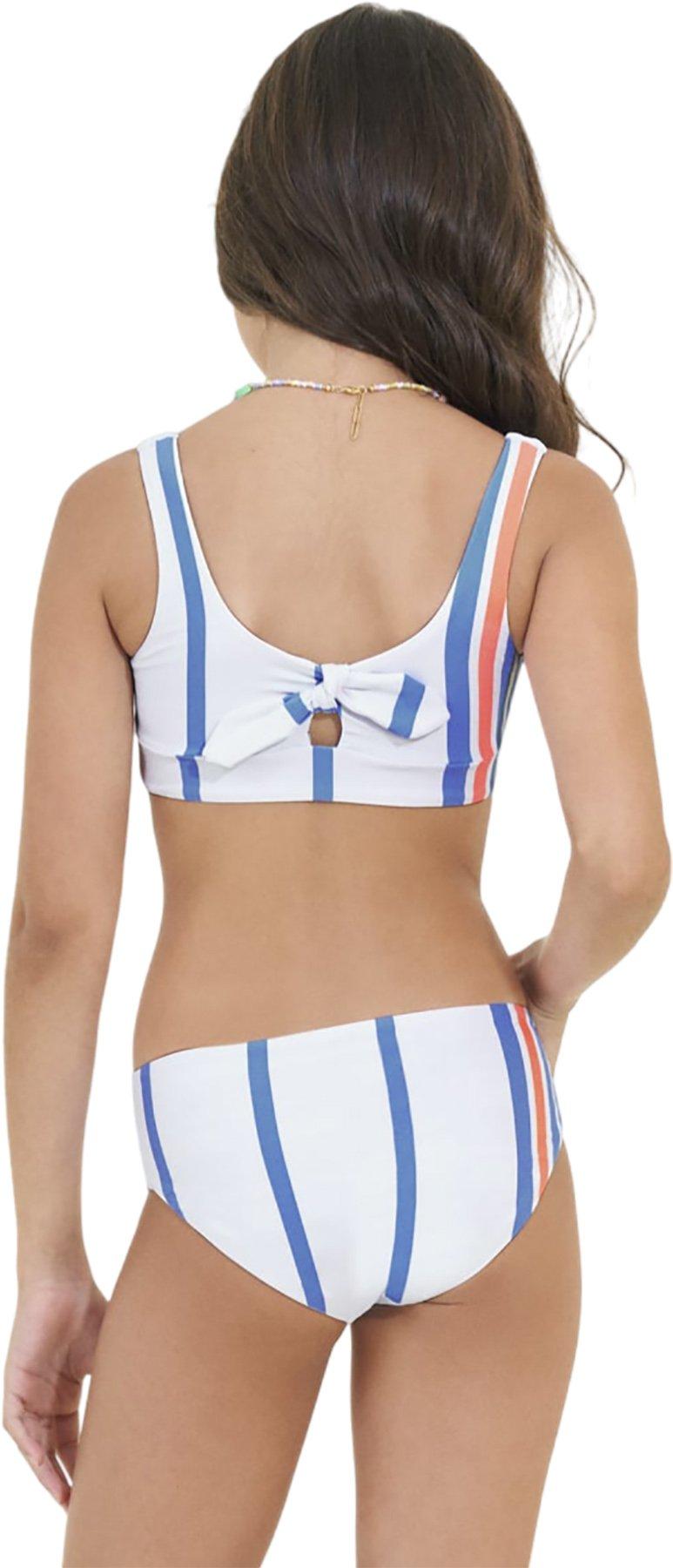 Product gallery image number 4 for product Coral Reef Bengal Stripe Bikini Set - Girls