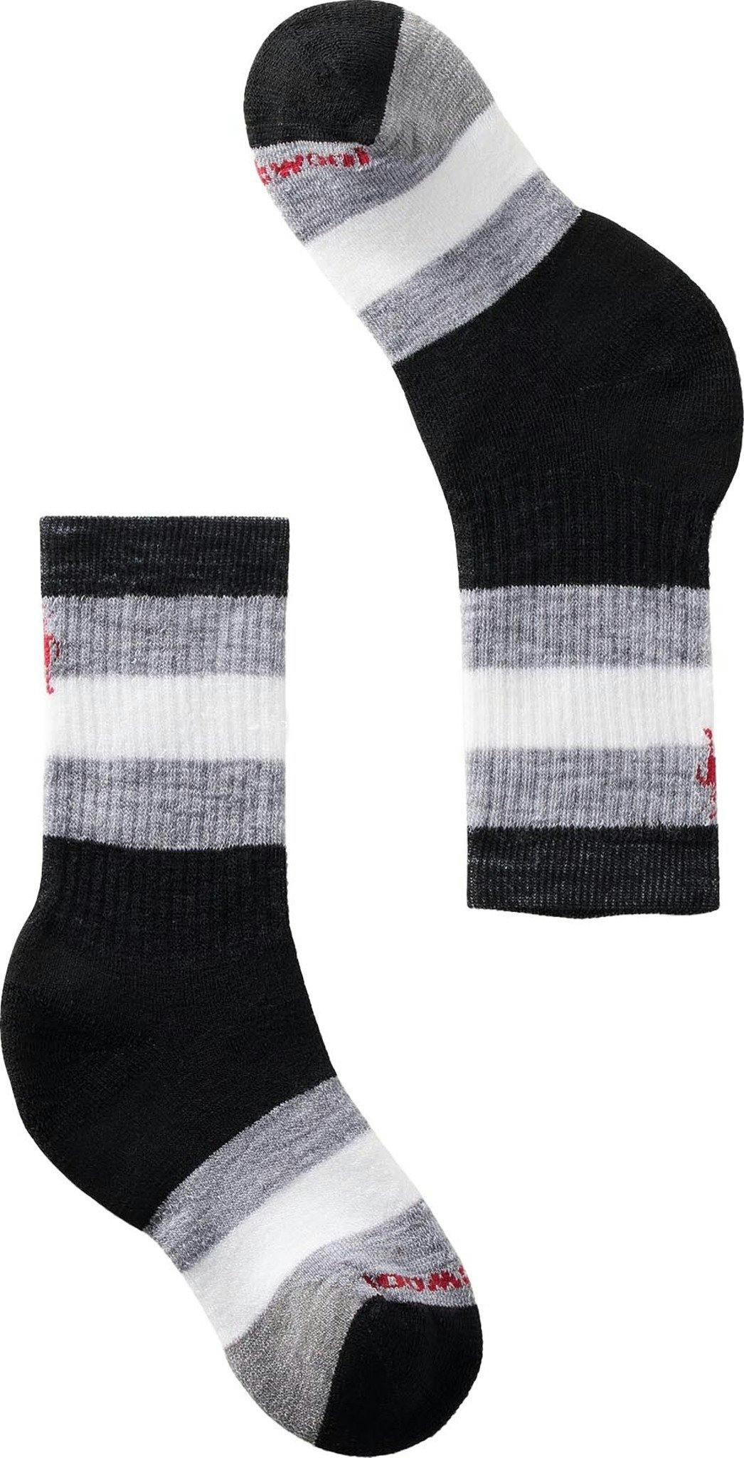 Product gallery image number 1 for product Hike Full Cushion Striped Crew Socks - Kid's