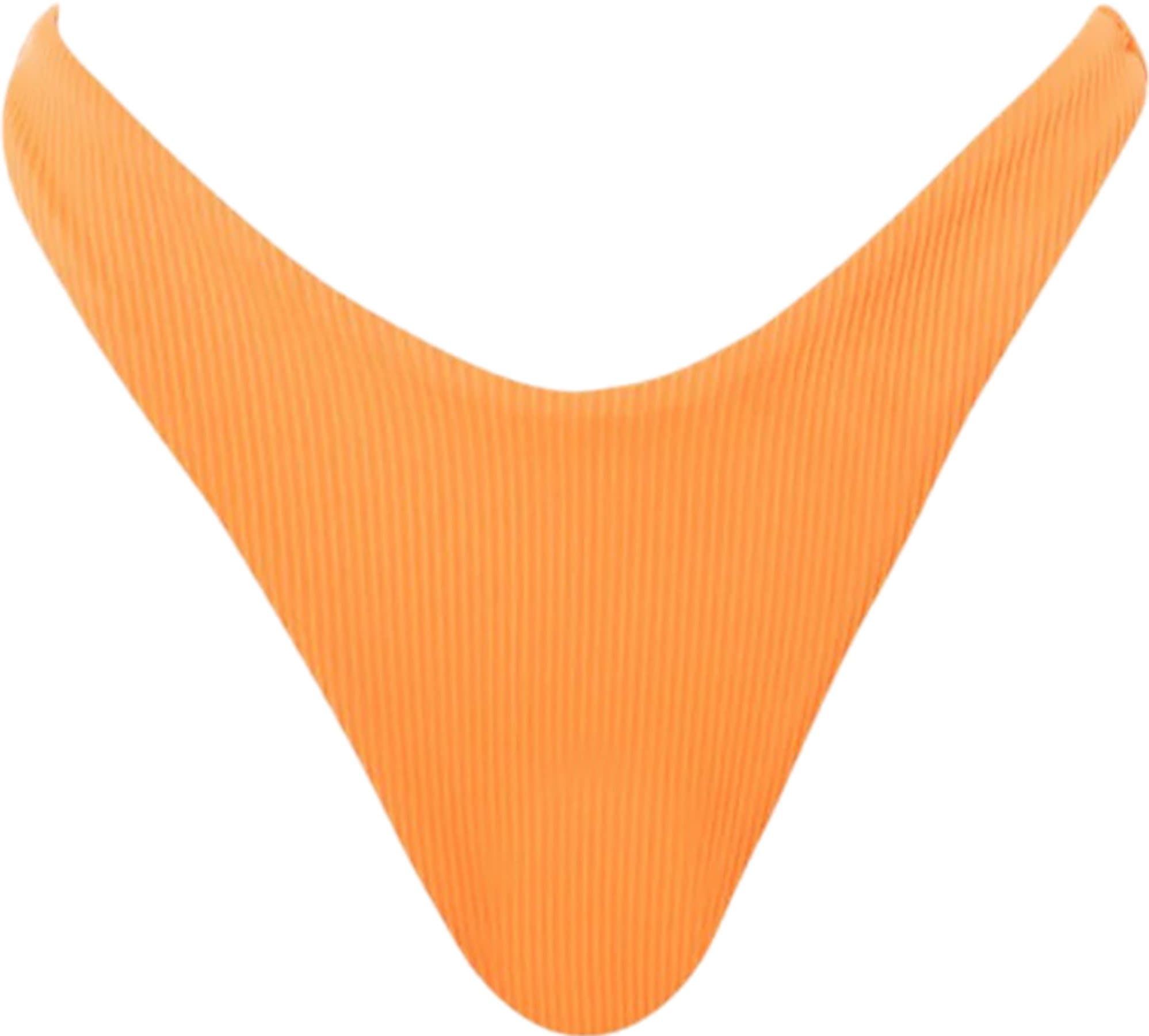 Product gallery image number 1 for product Splendourous Vibrant Orange High Rise Bikini Bottom - Women's