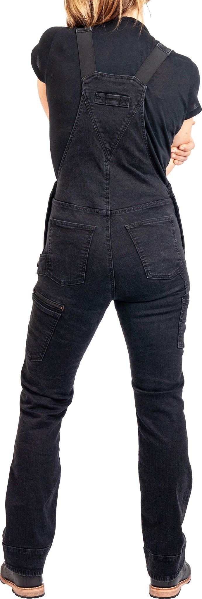 Numéro de l'image de la galerie de produits 13 pour le produit Salopette noire extensible Denim Freshley - Femme