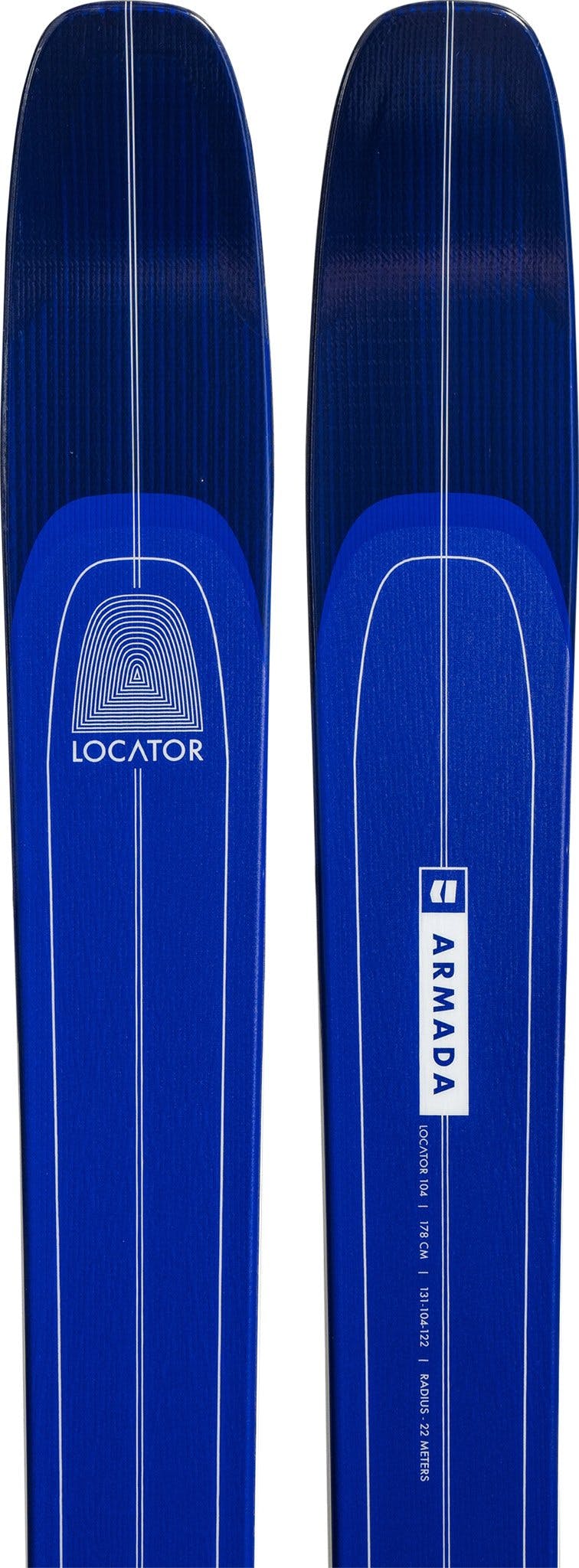 Product gallery image number 2 for product Locator 104 Touring Skis - Unisex