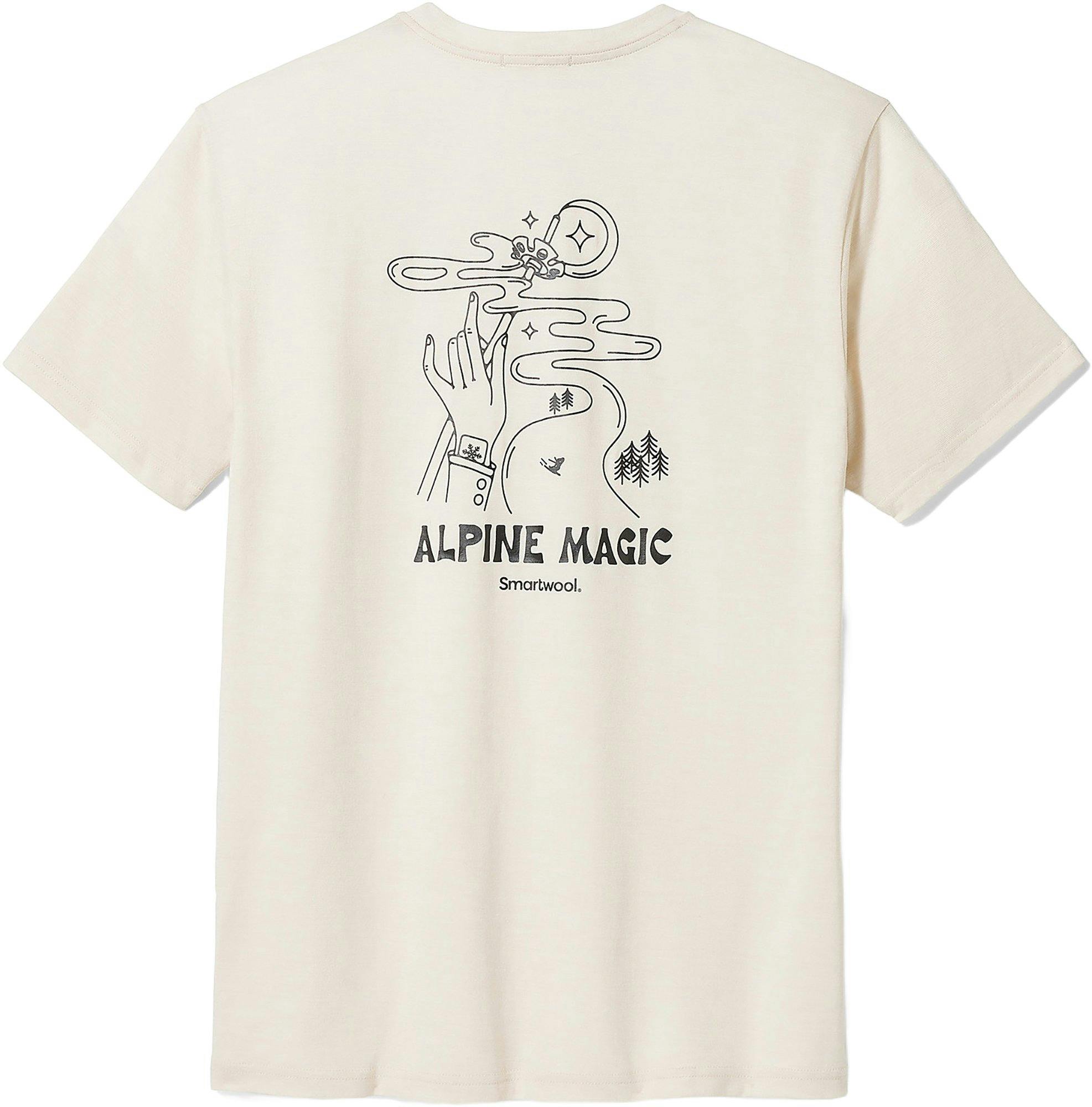 Product gallery image number 4 for product Alpine Magic Graphic Short Sleeve Tee - Unisex