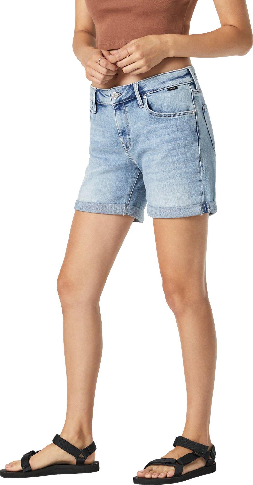 Product gallery image number 5 for product Pixie Denim Boyfriend Shorts - Women's