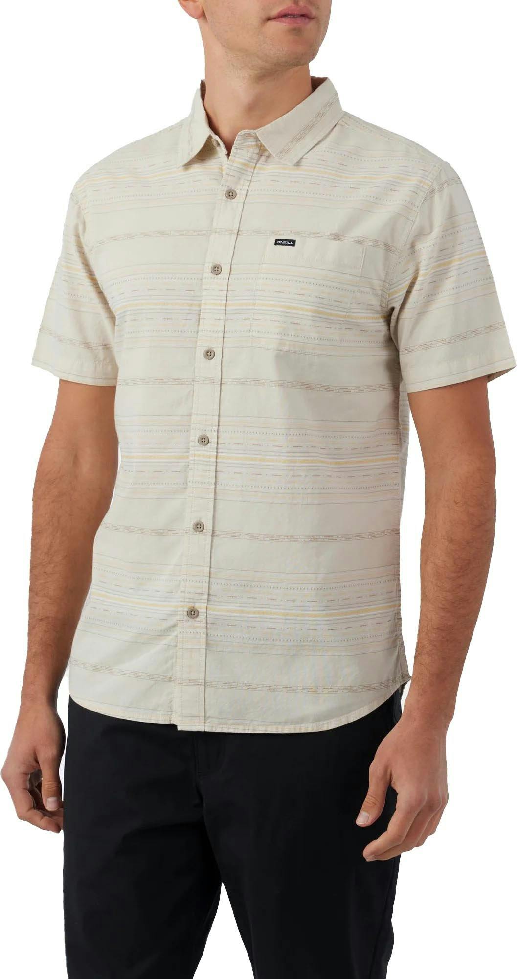 Product image for Seafaring Stripe Short Sleeve Standard Shirt - Men’s
