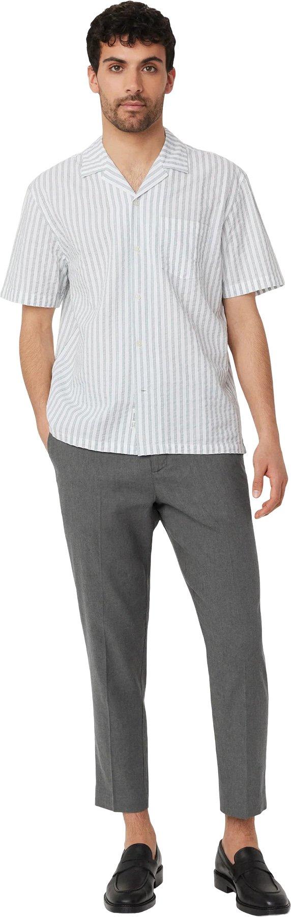 Numéro de l'image de la galerie de produits 4 pour le produit Chemise à col cranté en seersucker - Homme