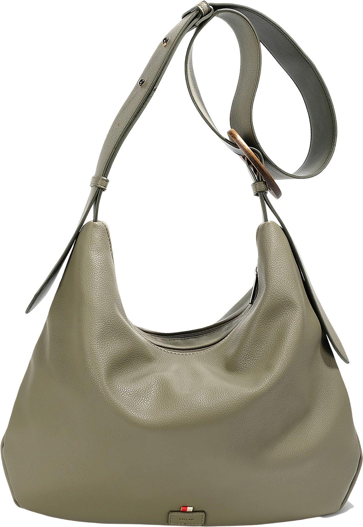 Numéro de l'image de la galerie de produits 4 pour le produit Sac à bandoulière hobo à double fermeture éclair Woodland Chels - Femme